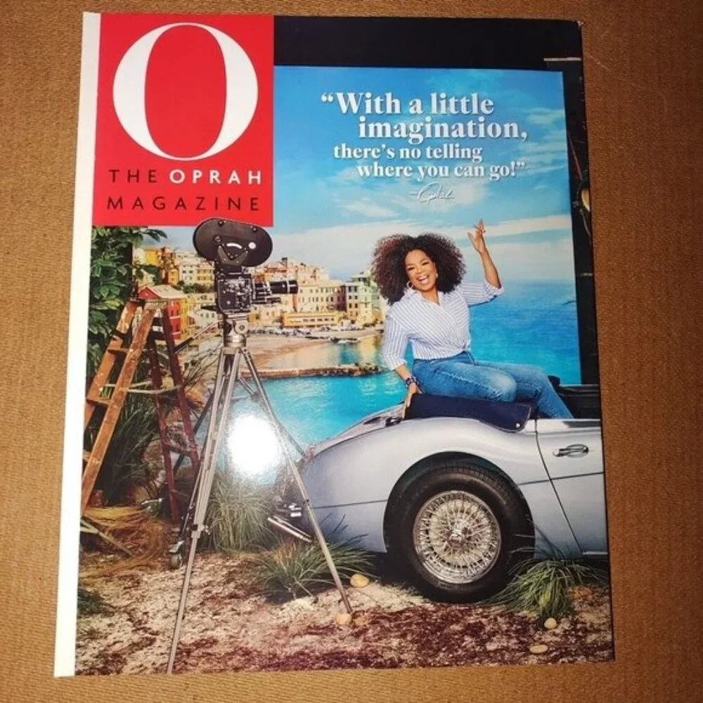 O The Oprah Magazine this issue